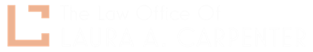 Law Office Of Laura A. Carpenter logo. An L inside of a C with the office name.